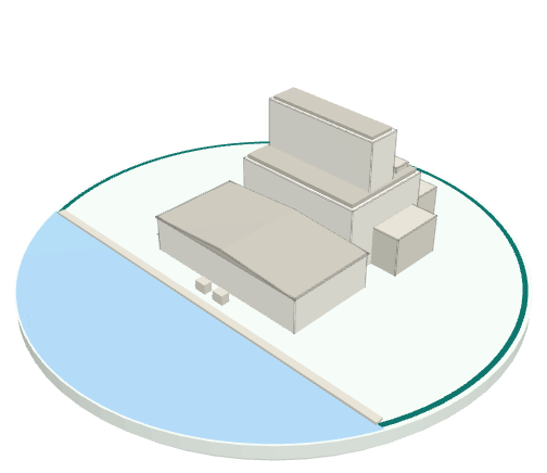 Diorama of a GCR / AGR reactor